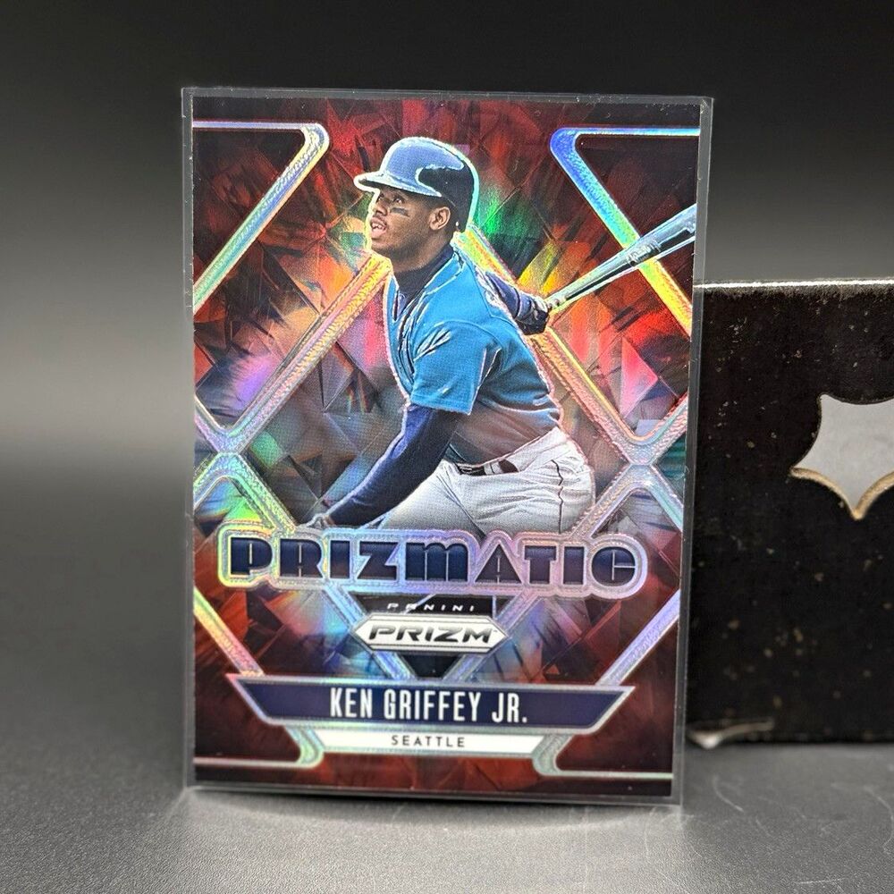 Panini 2015 Prizm Ken Griffey Jr. Prizmatic #15 Seattle Mariners /199